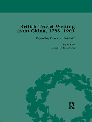 cover image of British Travel Writing from China, 1798-1901, Volume 3